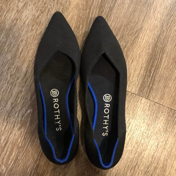 Rothy's Shoes - Rothy's pointed toe Black size 9.5